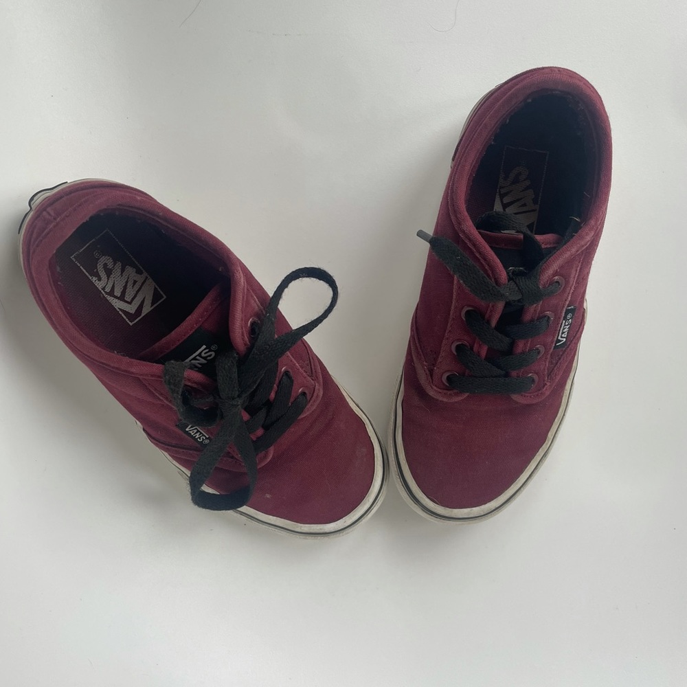 Vans. Size 13 US (youth).